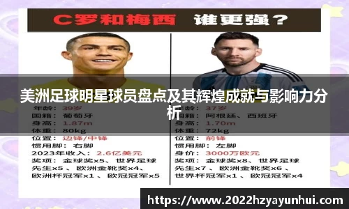 美洲足球明星球员盘点及其辉煌成就与影响力分析